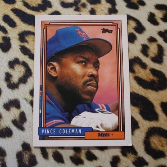 Vince Coleman #500 Baseball Card - Picture 1 of 2
